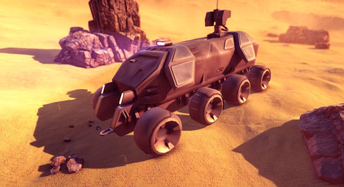 Sci Fi Vehicles Screenshot